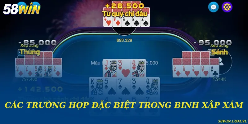 Các trường hợp đặc biệt trong binh xập xám