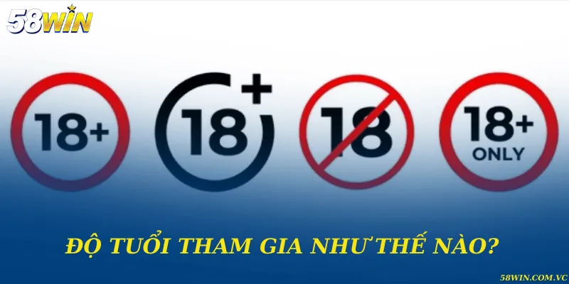 Người chơi cần đủ 18 tuổi mới được tham gia cá cược